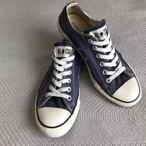 Converse All Stars navy blue sneakers